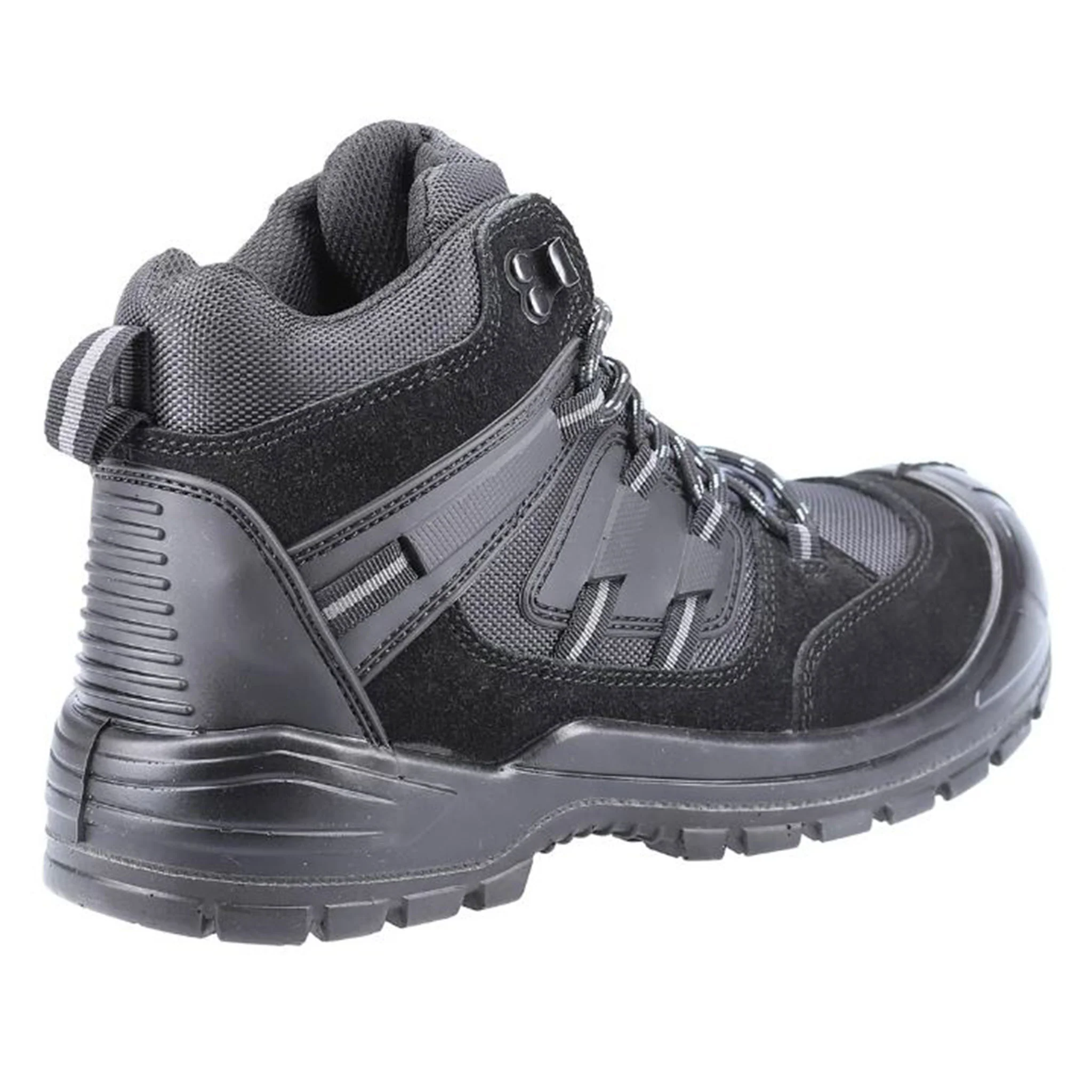 Amblers AS257 S1P SRC Safety Lace-Up Boot Black - Image 2