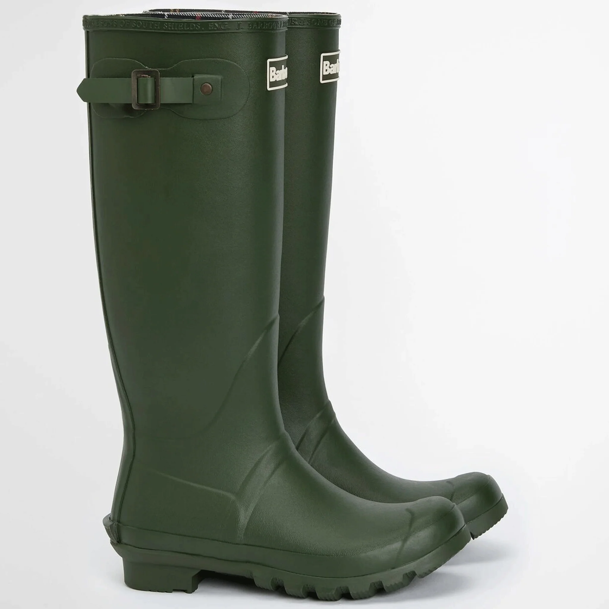 Barbour Bede Women's Wellington Boots Olive - Image 4