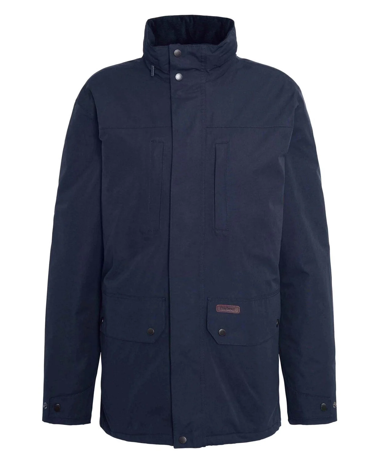 Barbour Cranston Men's Waterproof Jacket Navy - Image 7