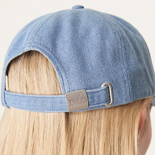 Barbour Emily Sports Cap Chambray-Shell Pink - Image 3