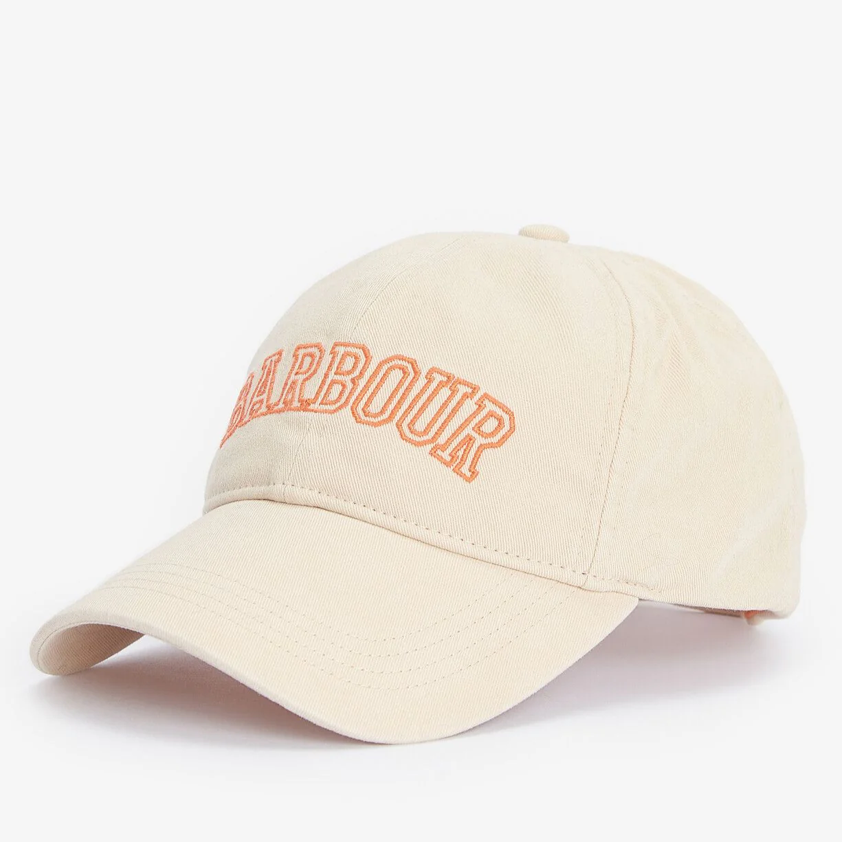 Barbour Emily Sports Cap Parchment-Apricot Crush - Image 4