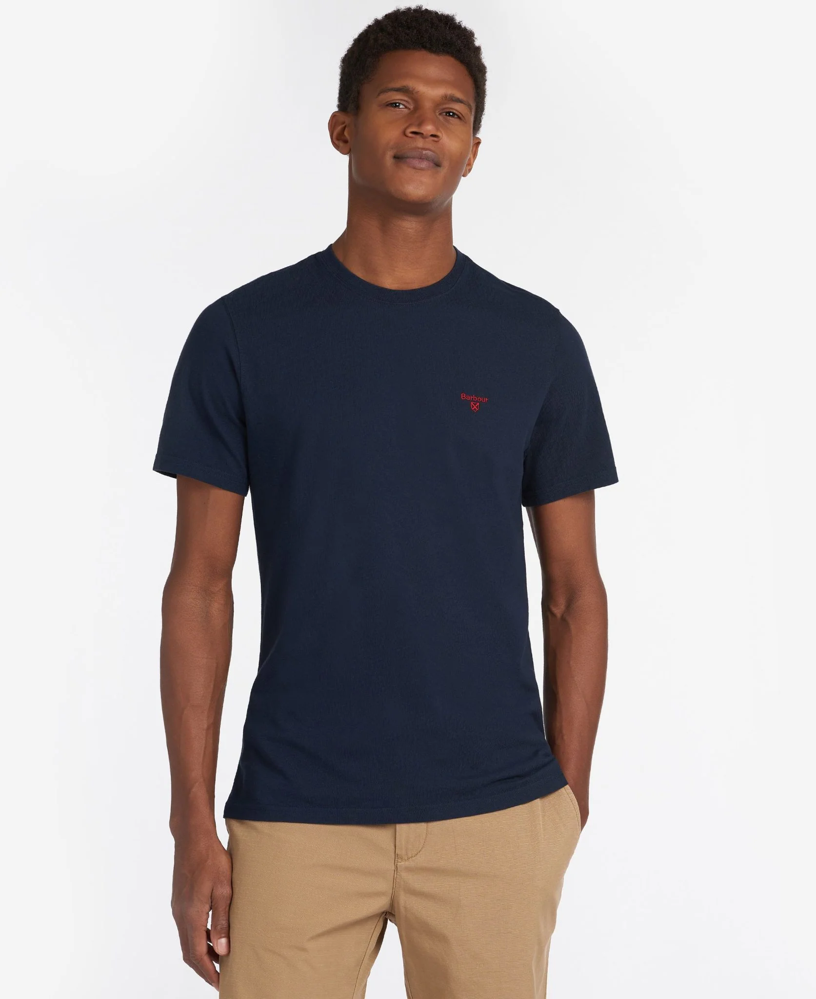 Barbour Men's Essential Sports T-Shirt Navy - Image 2