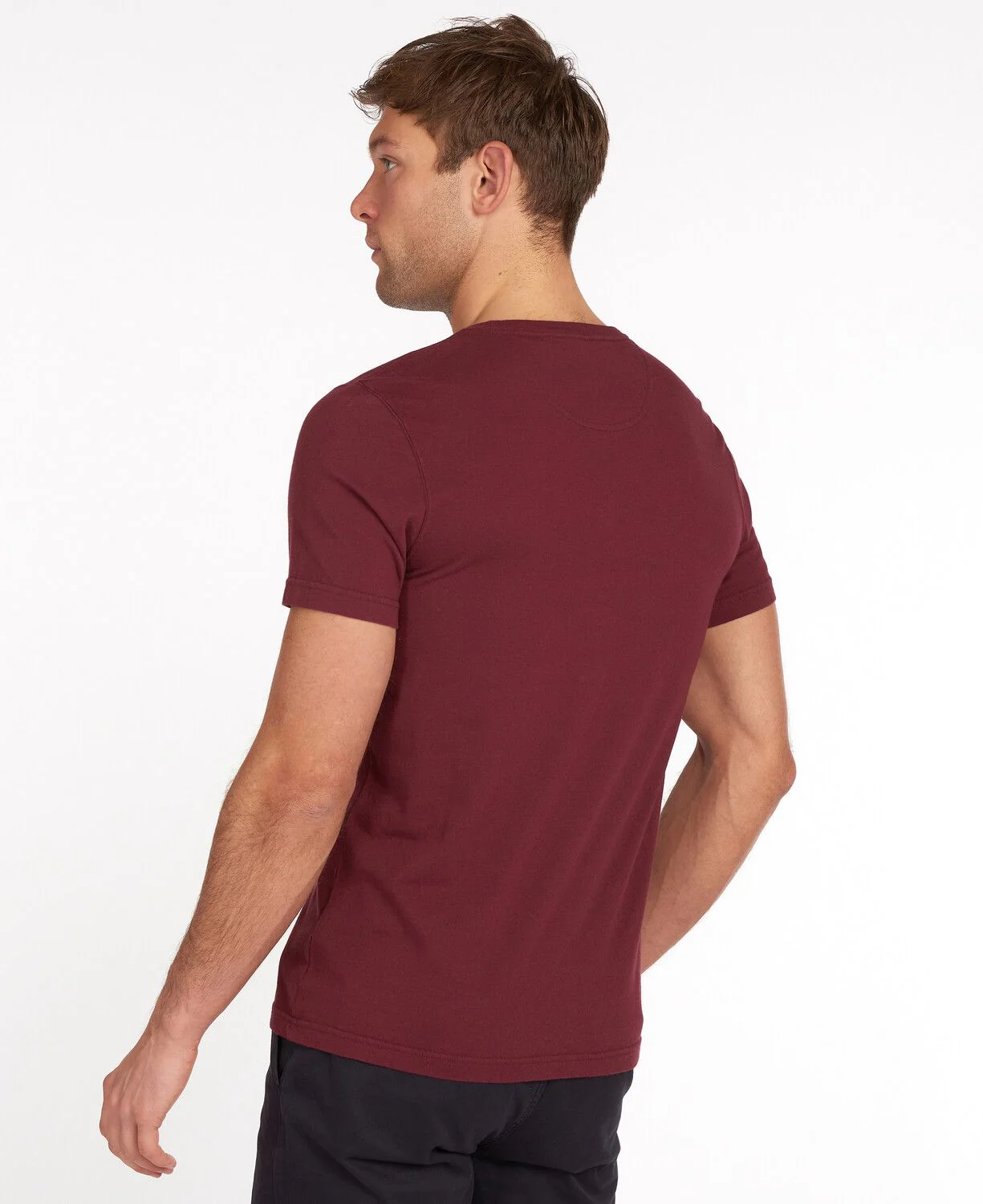 Barbour Men's Essential Sports T-Shirt Ruby - Image 4