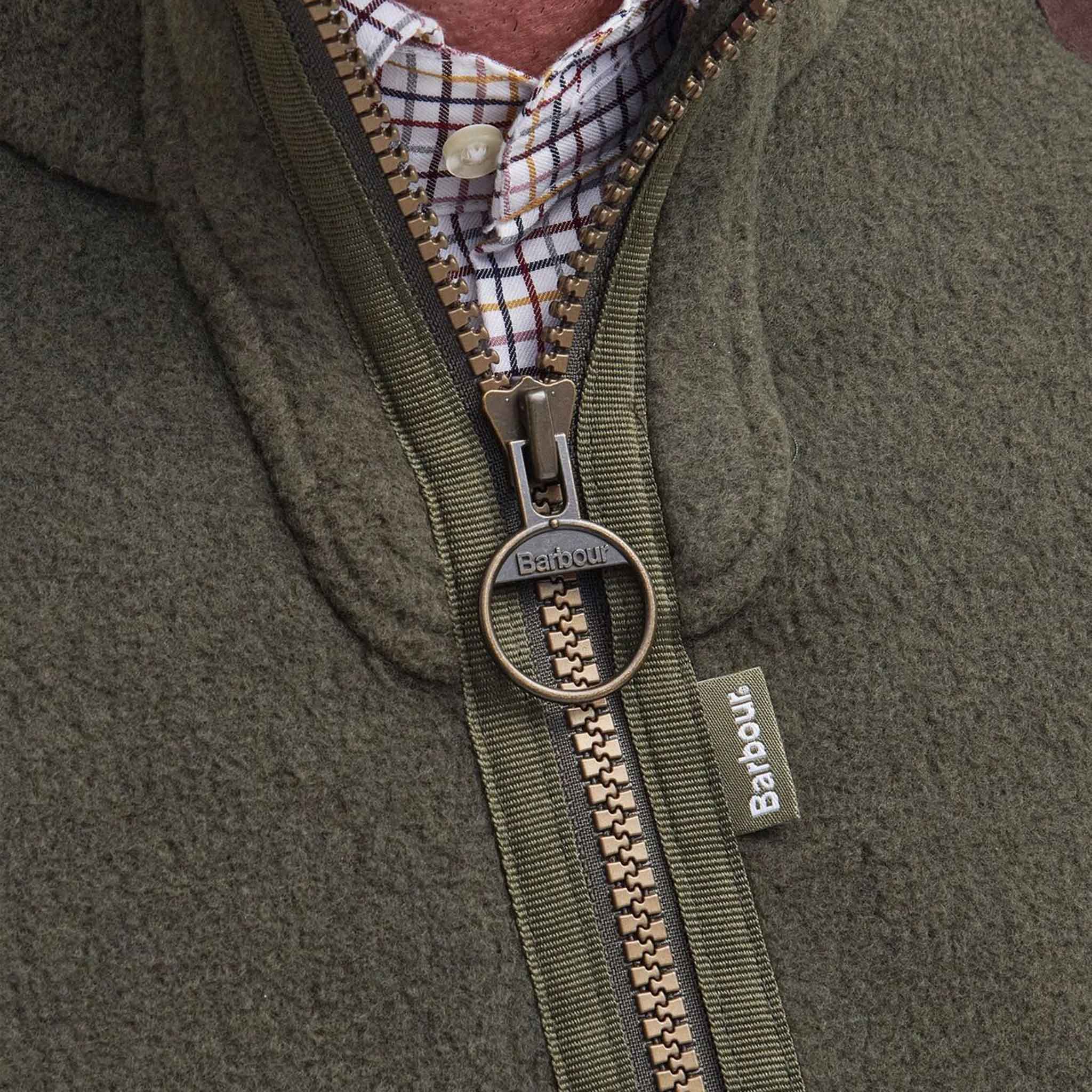 Barbour Men's Langdale Fleece Gilet Olive - Image 4