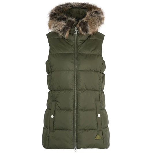 Barbour Midhurst Quilted Gilet Deep Olive