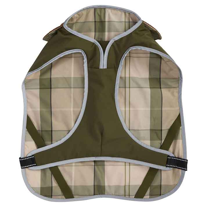 Barbour Monmouth Waterproof Dog Coat Olive - Image 3