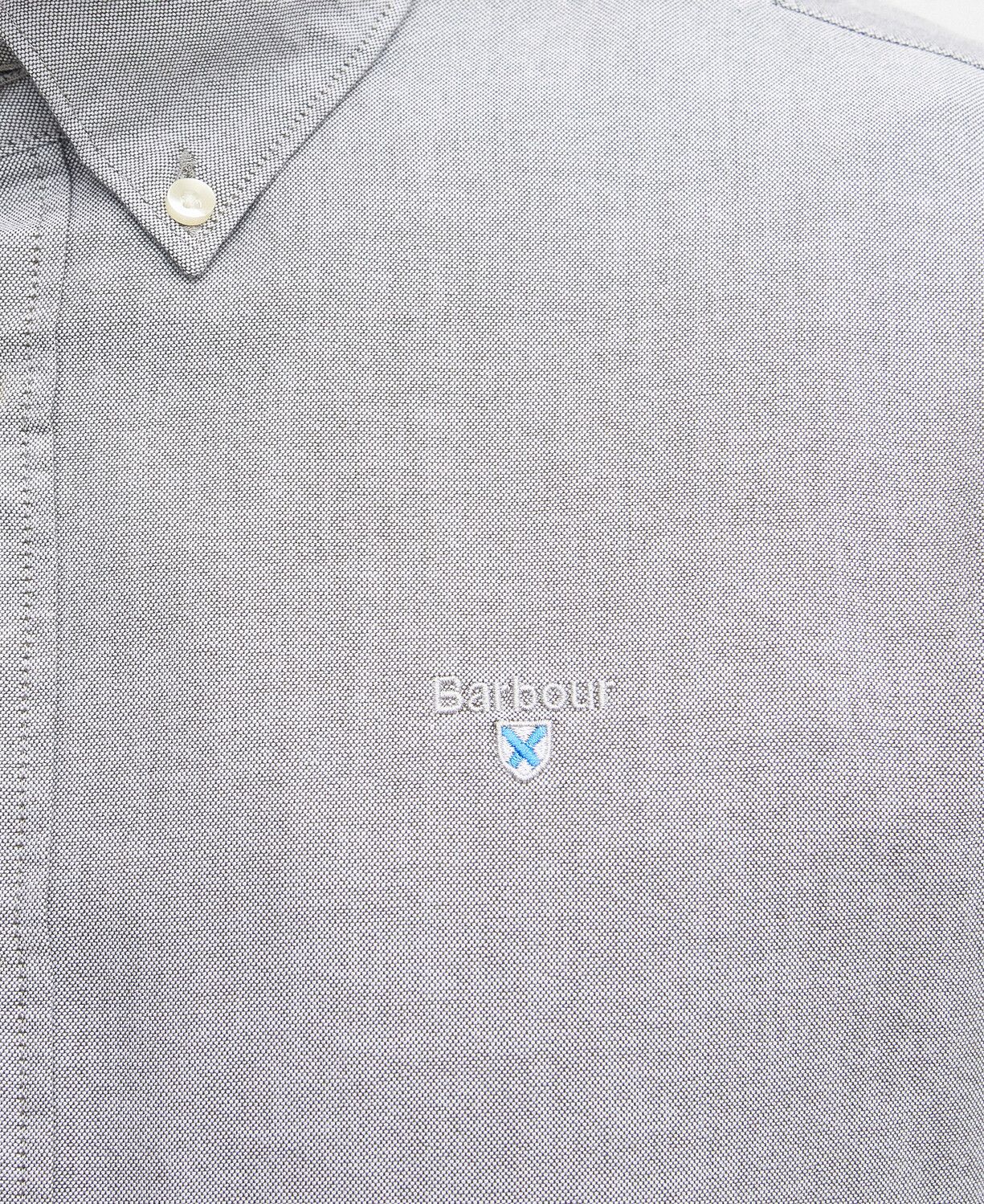 Barbour Oxtown Long Sleeve Tailored Shirt Pale Sage - Image 2