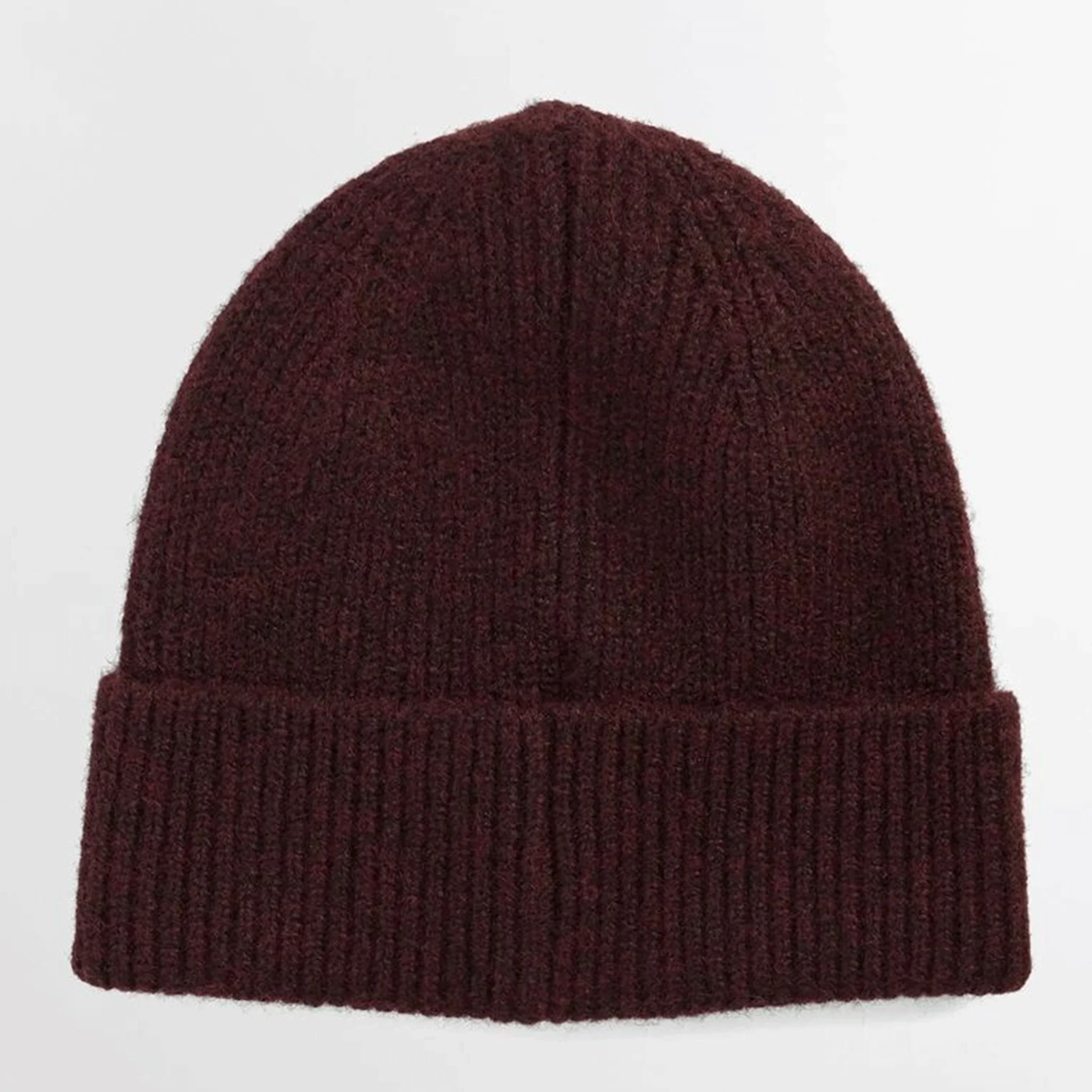 Barbour Pendel Knitted Beanie Wine - Image 2