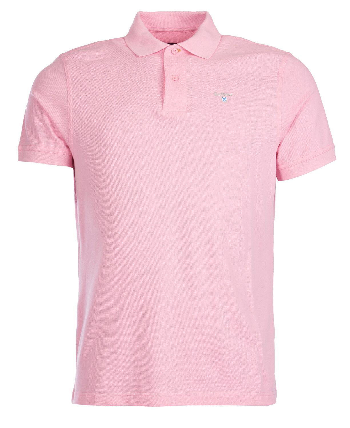 Barbour Sports Polo Shirt Pink - Image 4
