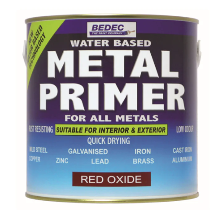 Bedec Metal Primer Paint Red Oxide 5L