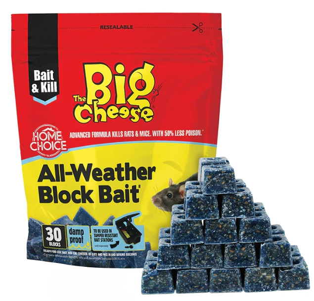 Big Cheese All Weather Block Bait (30x10g Pack) - Image 2