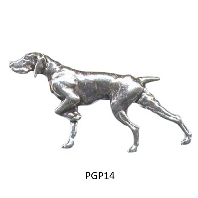 Bisley Pewter Working Dogs Lapel Pin Badges - Image 3