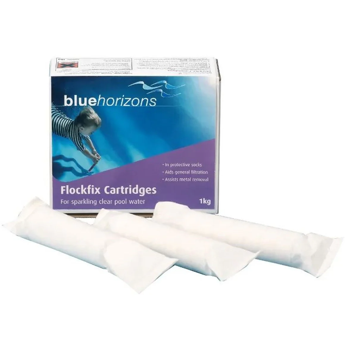 Blue Horizons Flockfix Cartridges 125g (Pack of 8)