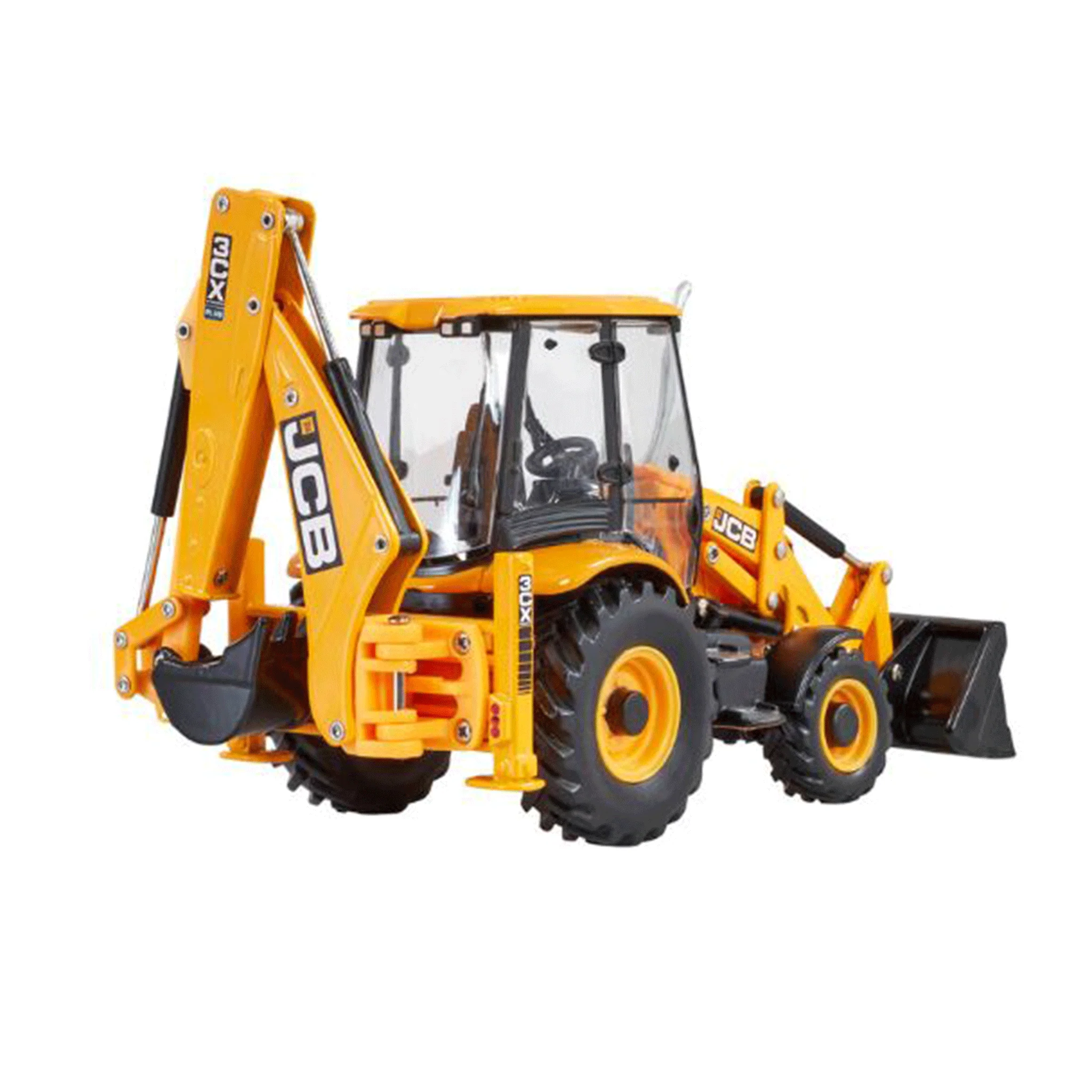 Britains JCB 3CX SiteMaster Plus Backhoe Loader 1:32 Scale - Image 2