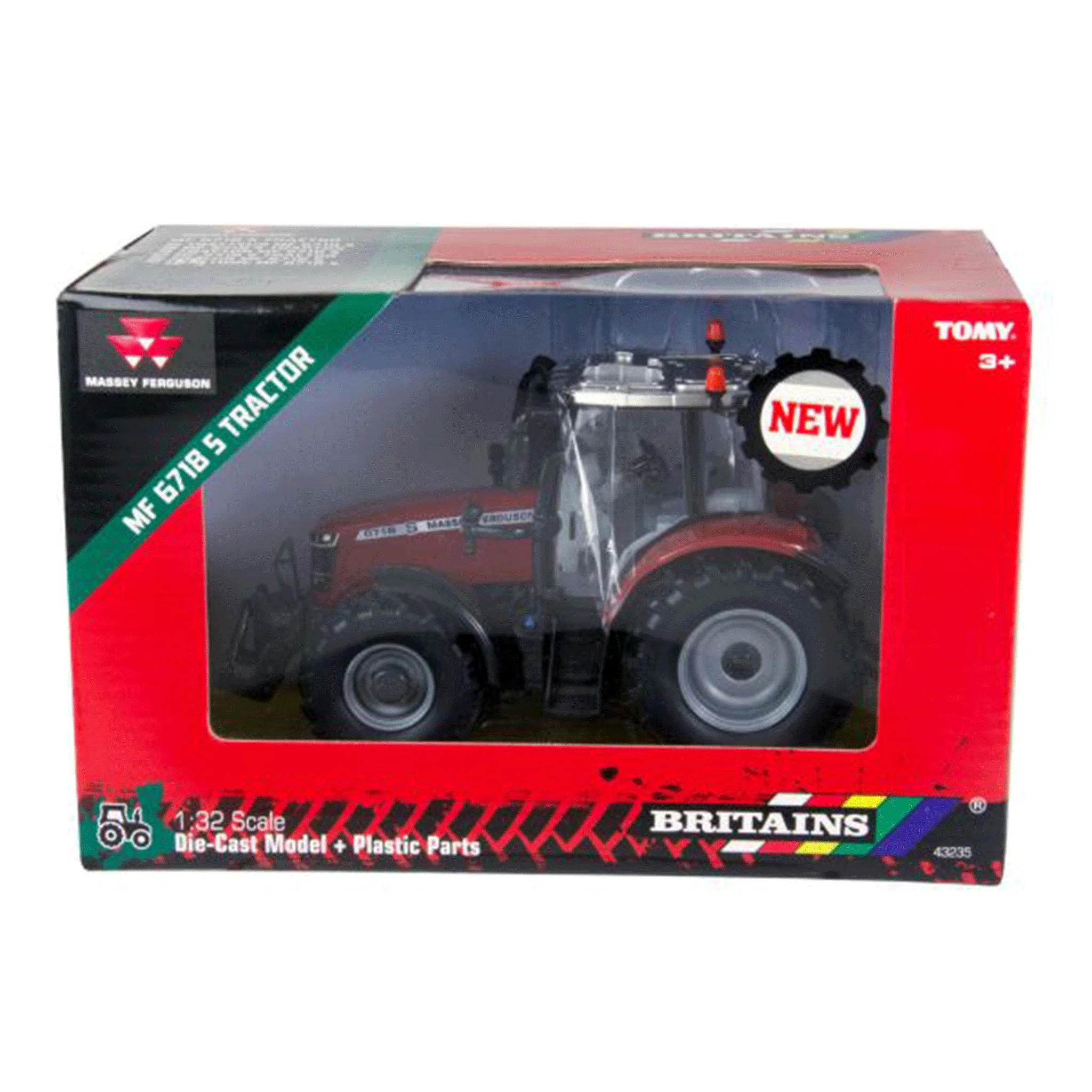 Britains Massey Ferguson 6718 S Tractor 1:32 Scale - Image 5