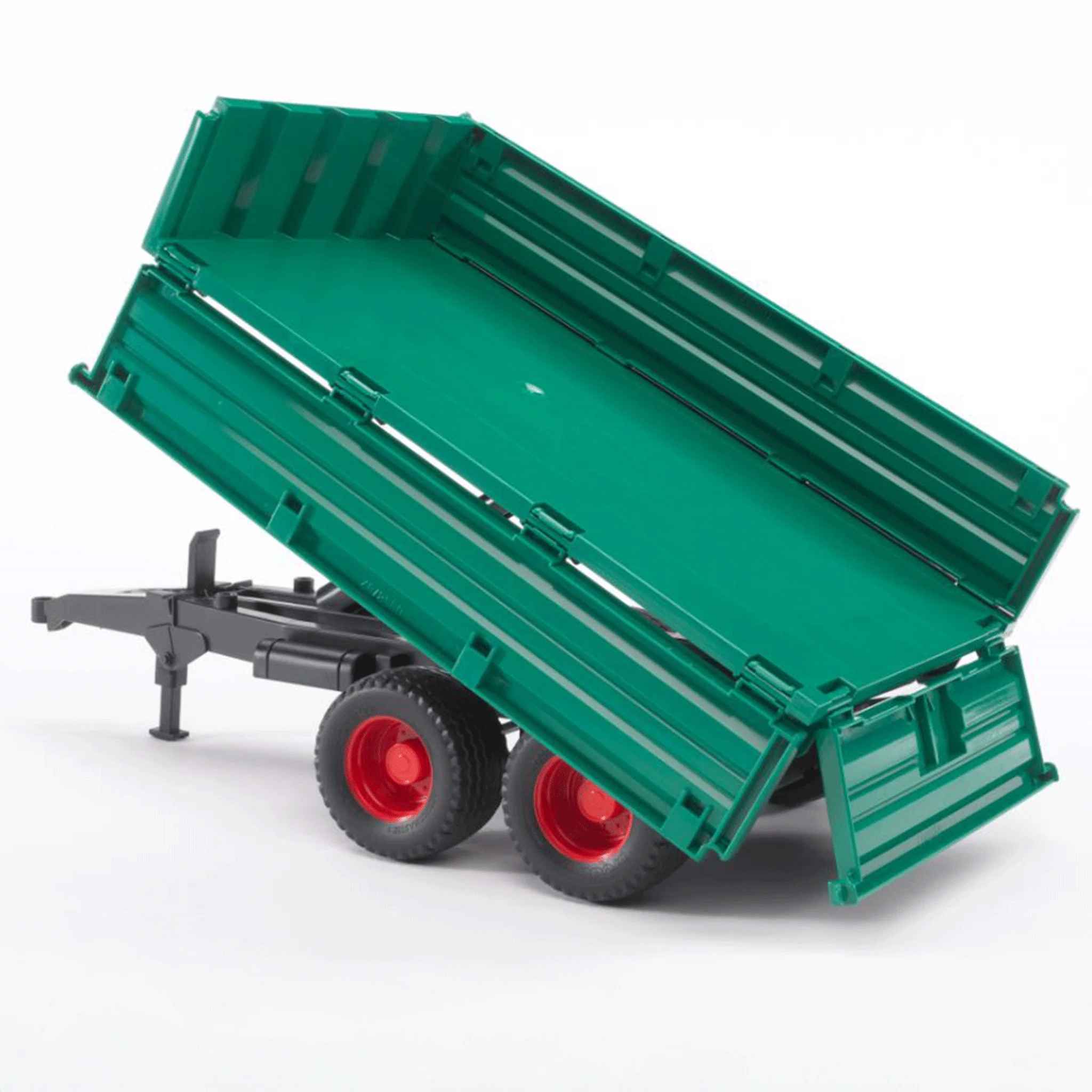 Bruder Tandem Axle Tipping Trailer with Removeable Top 1:16 Scale - Image 3
