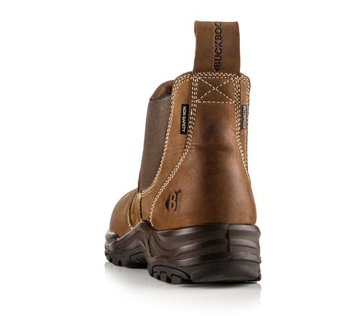 Buckler Nubuckz Dealerz Non-Safety Dealer Boot Dark Brown - Image 2