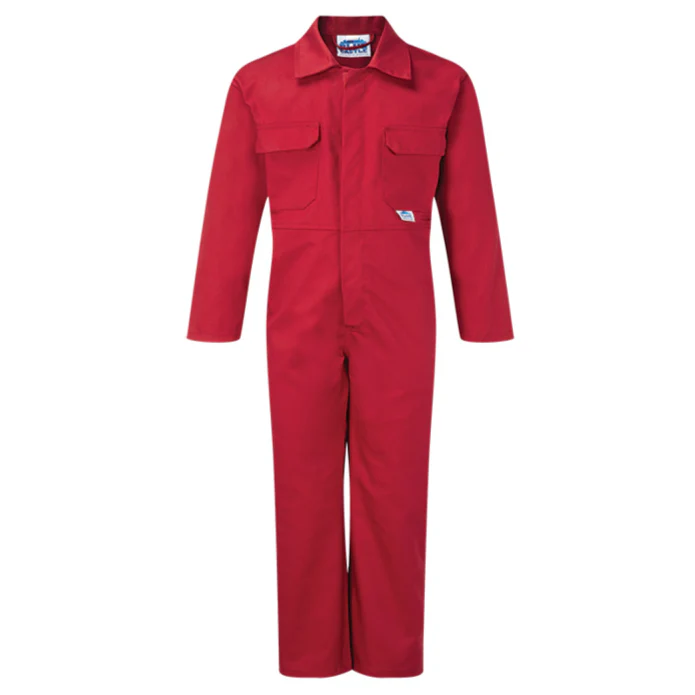 Castle Junior Tearaway Overalls Red