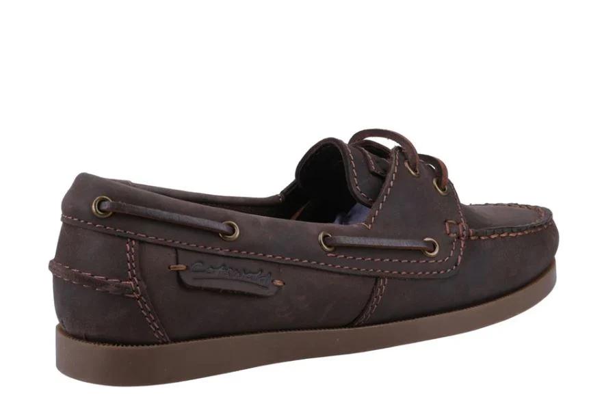 Cotswold Bartrim Men's Deck Shoe Brown - Image 4