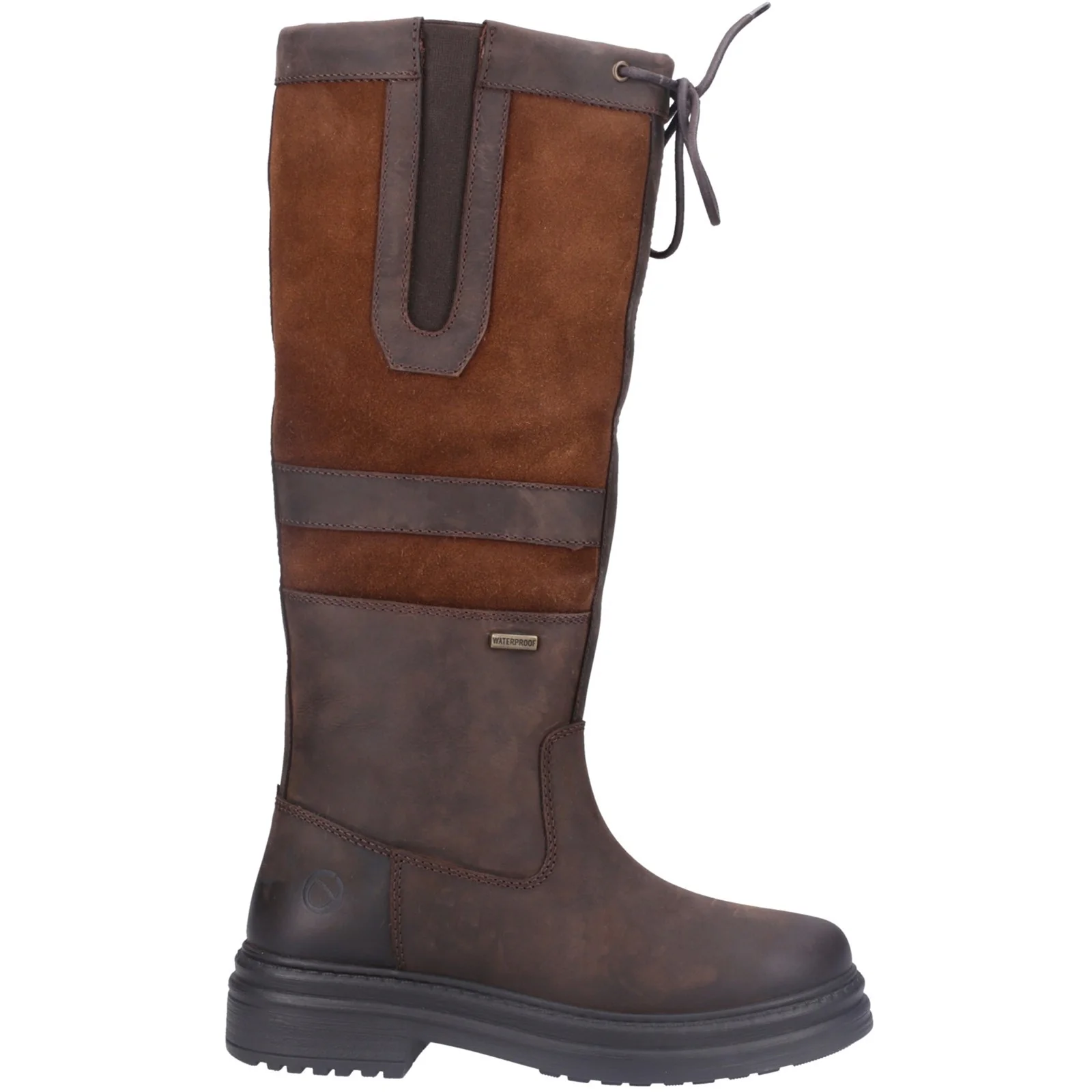Cotswold Broadway Tall Country Boots Brown - Image 2