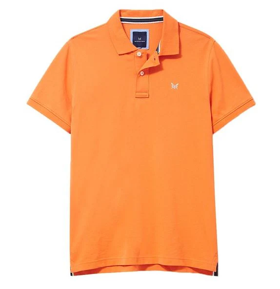 Crew Classic Pique Polo Shirt Coral Rose