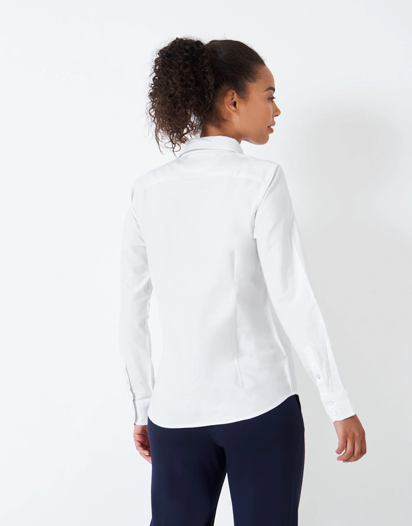 Crew Women's Bracken Oxford Shirt White - Image 4