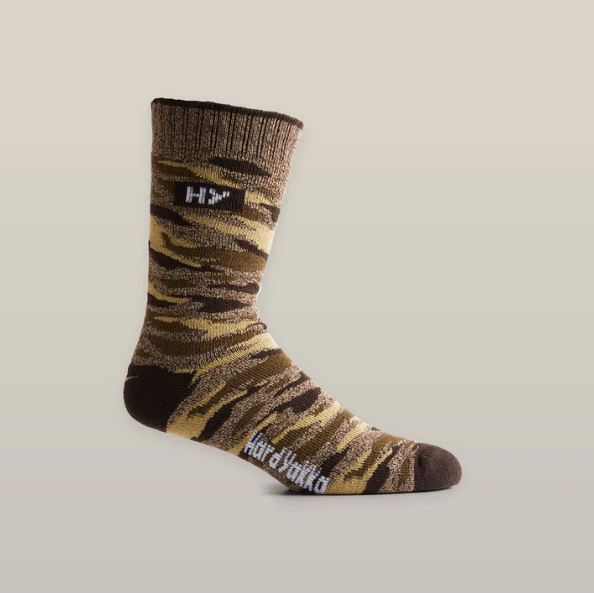 Hard Yakka Men's Camo Beanie & 3PK Socks Set - Image 7