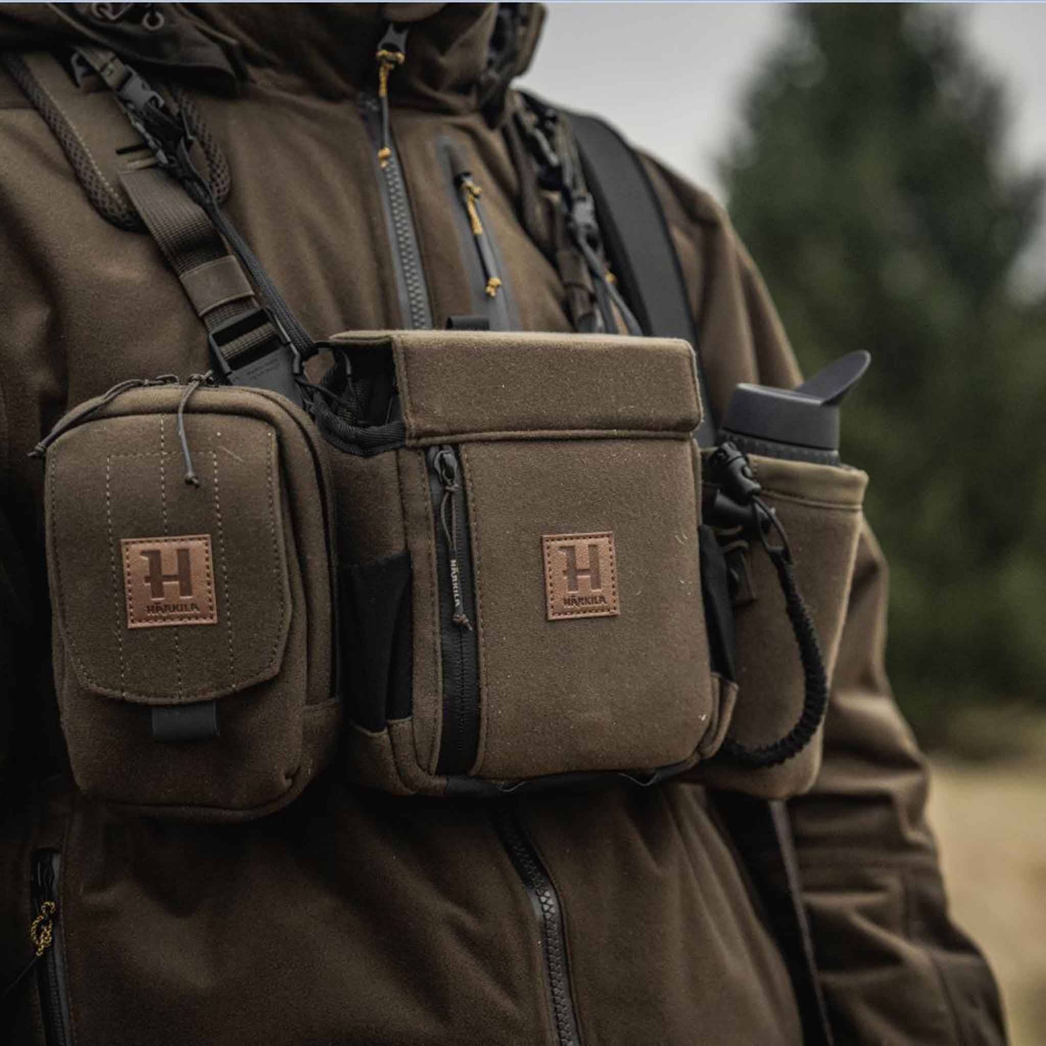 Harkila Bino Harness Dark Willow Green - Image 4