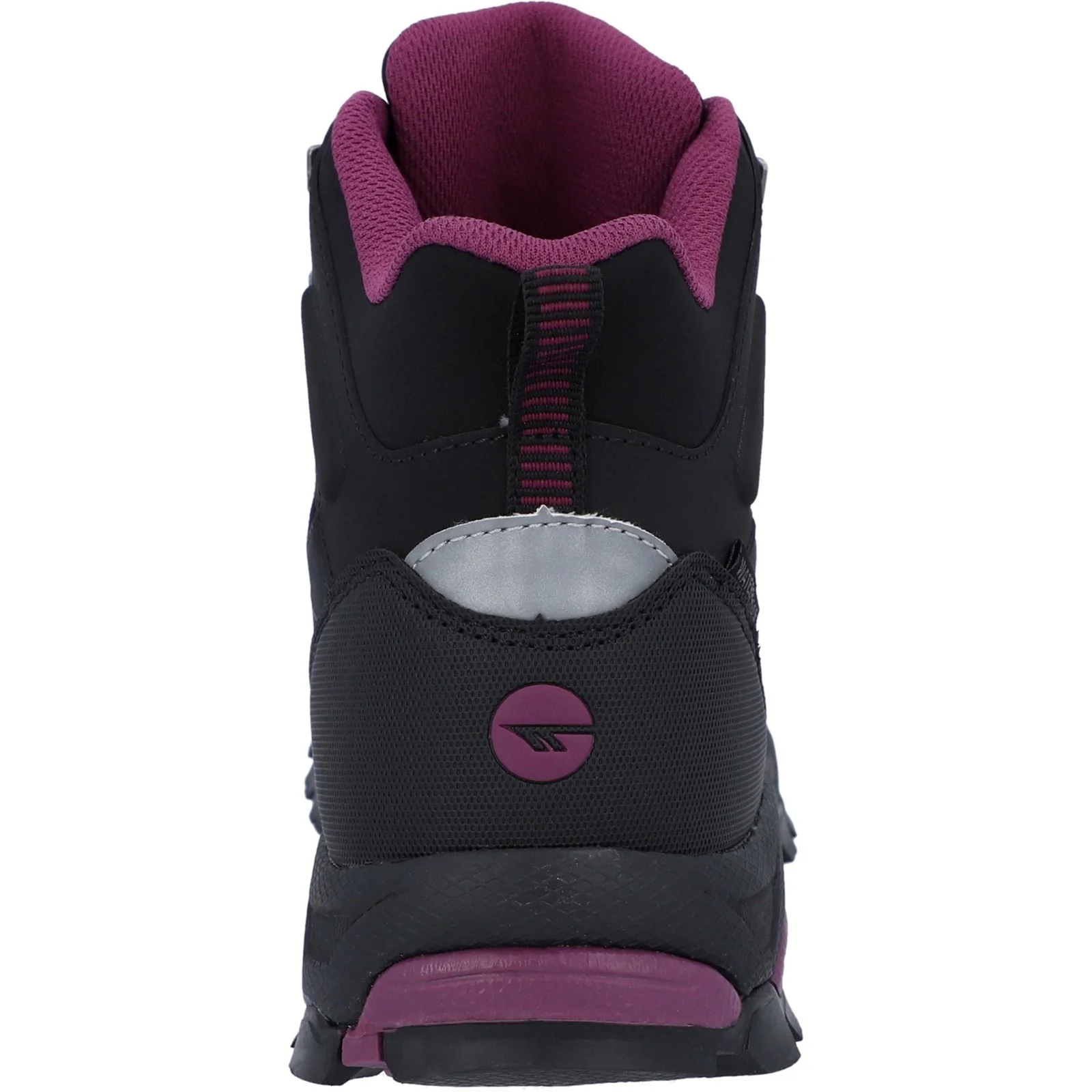 Hi-Tec Womens Jackdaw Waterproof Walking Boots Black - Image 5
