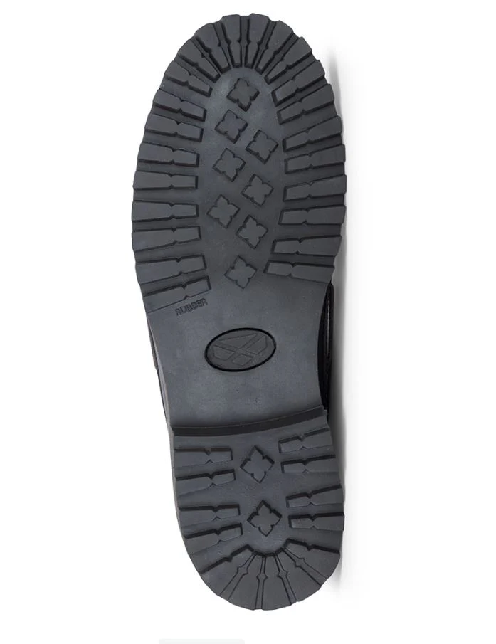 Hoggs Kintyre Rugged Moccasin Boat Shoe Chestnut - Image 4