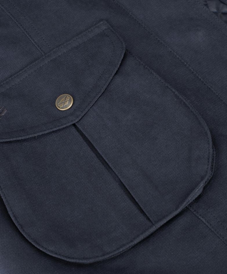Hoggs of Fife Ladies Struther Waterproof Field Coat Navy - Image 2