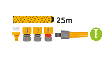 Hozelock 2415 Compact 25m 2-in-1 Reel with Mounting Bracket - Image 5