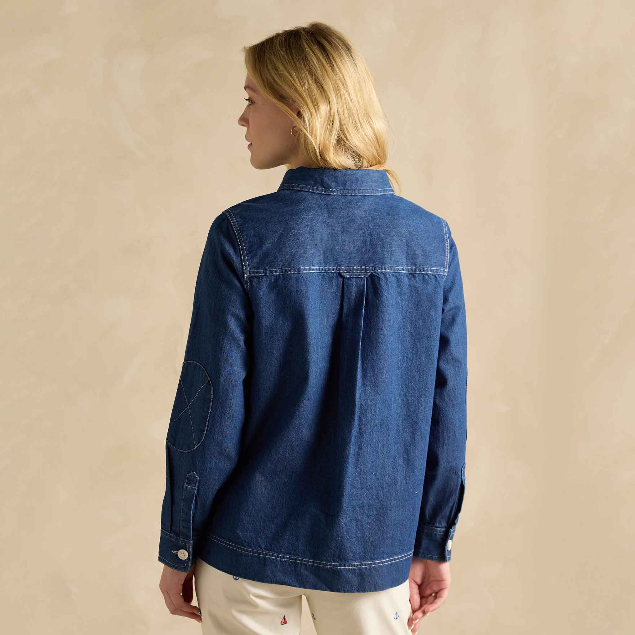 Joules Brinley Denim Deck Shirt - Image 2