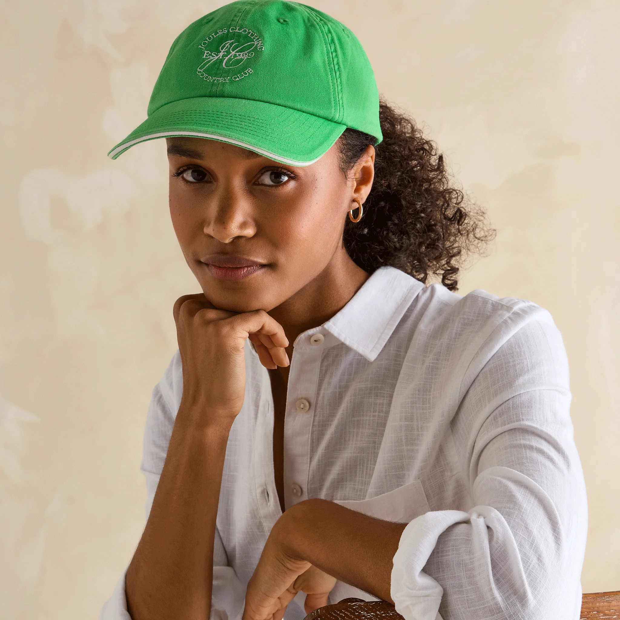 Joules Daley Green Cap - Image 2