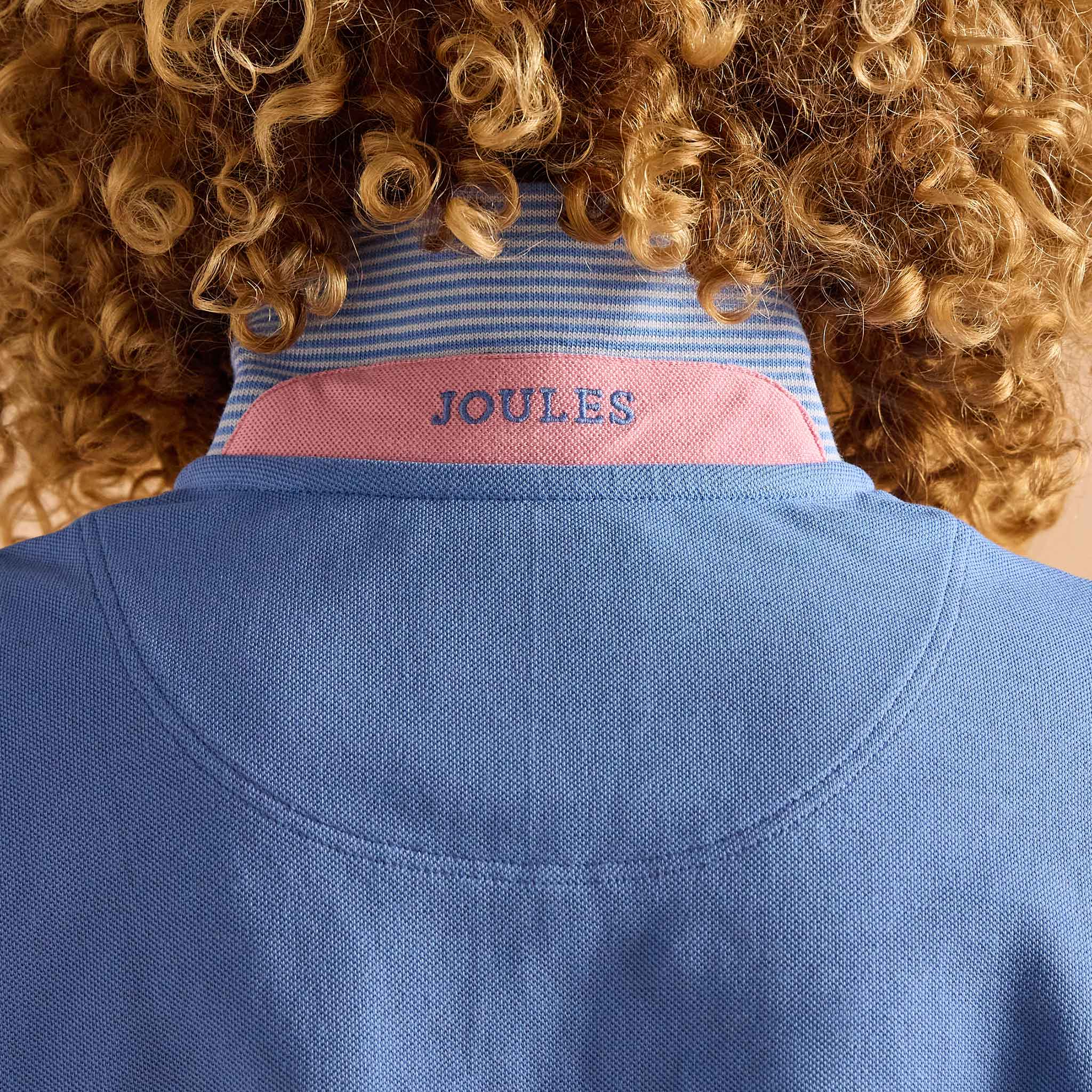 Joules Woody Blue Polo Shirt - Image 5