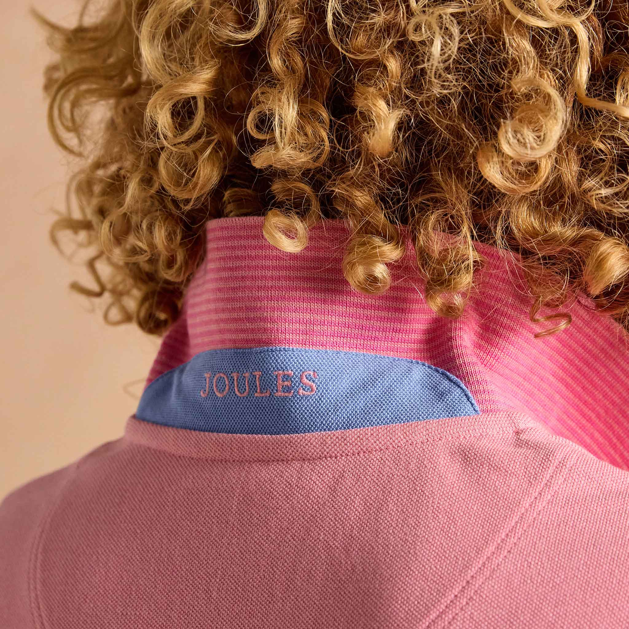 Joules Woody Pink Polo Shirt - Image 4