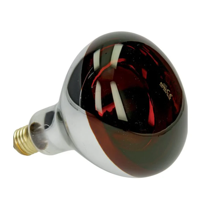 Kerbl Infrared Heat Bulb 250W Hard Glass Red