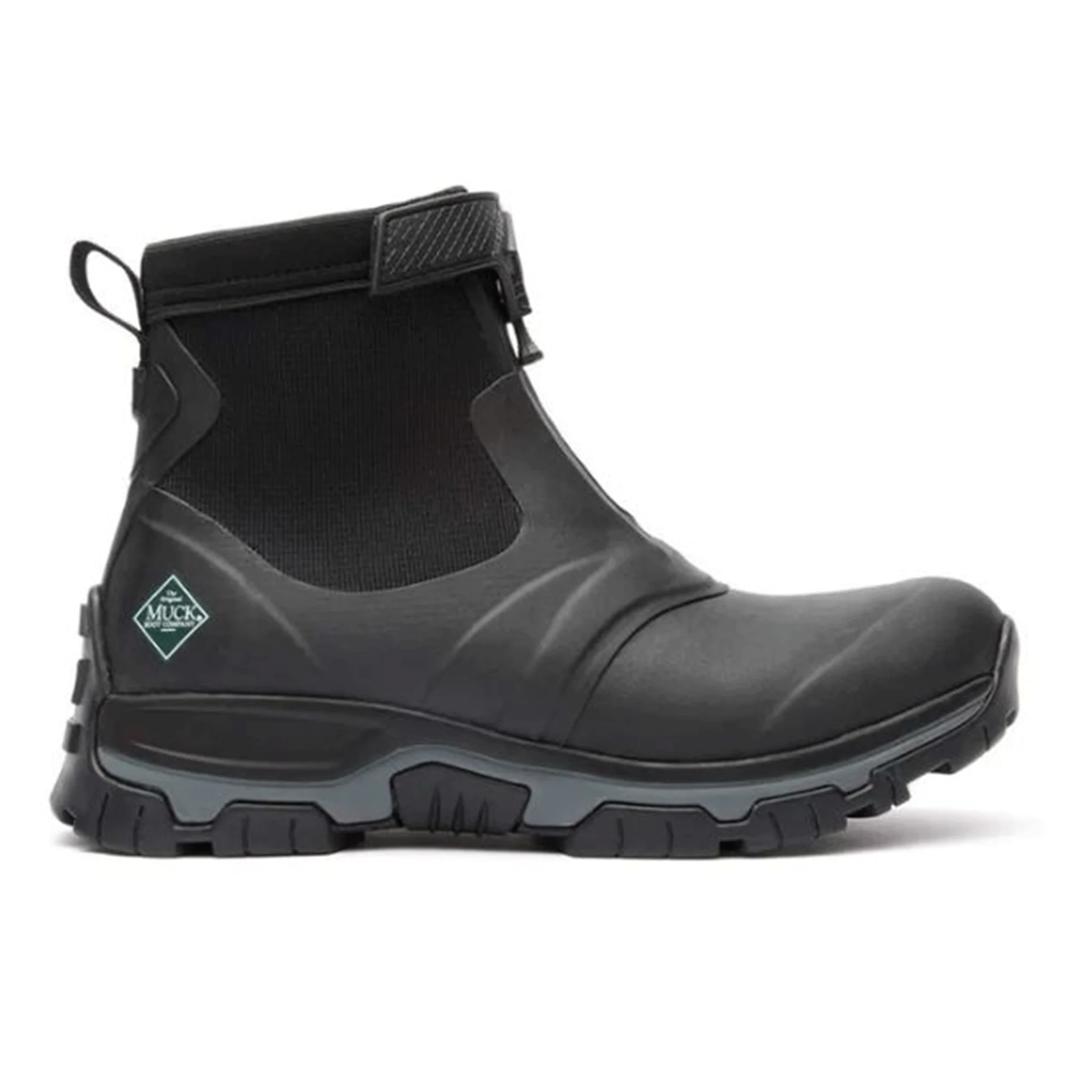 Muck Boot Men's Apex Mid Zip Ankle Boots Black - Image 3