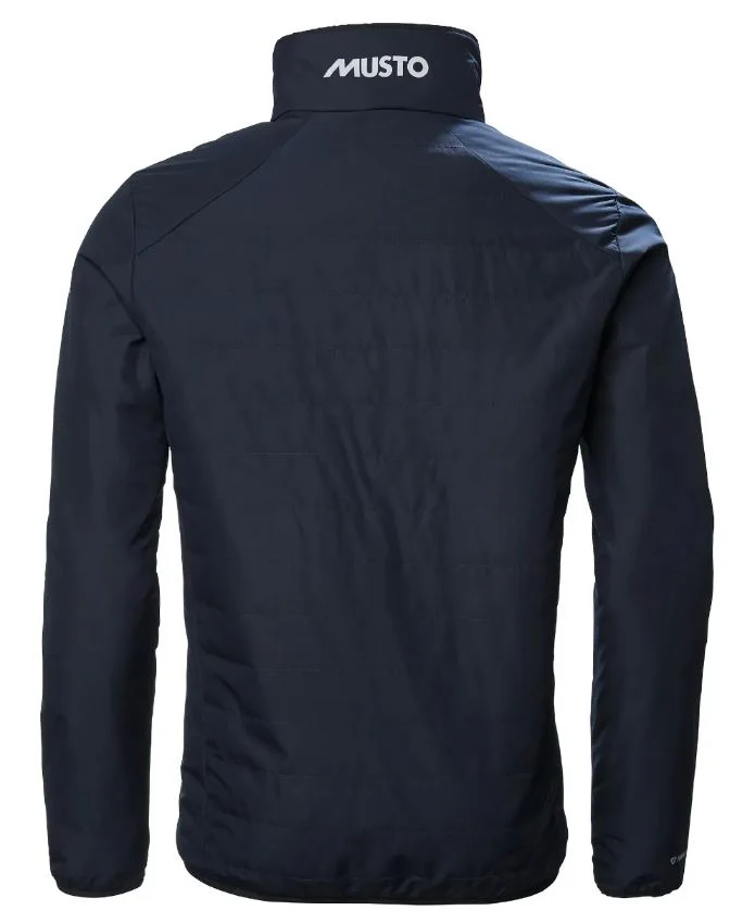 Musto Corsica Men's Prima Loft Funnel Jacket Navy - Image 2