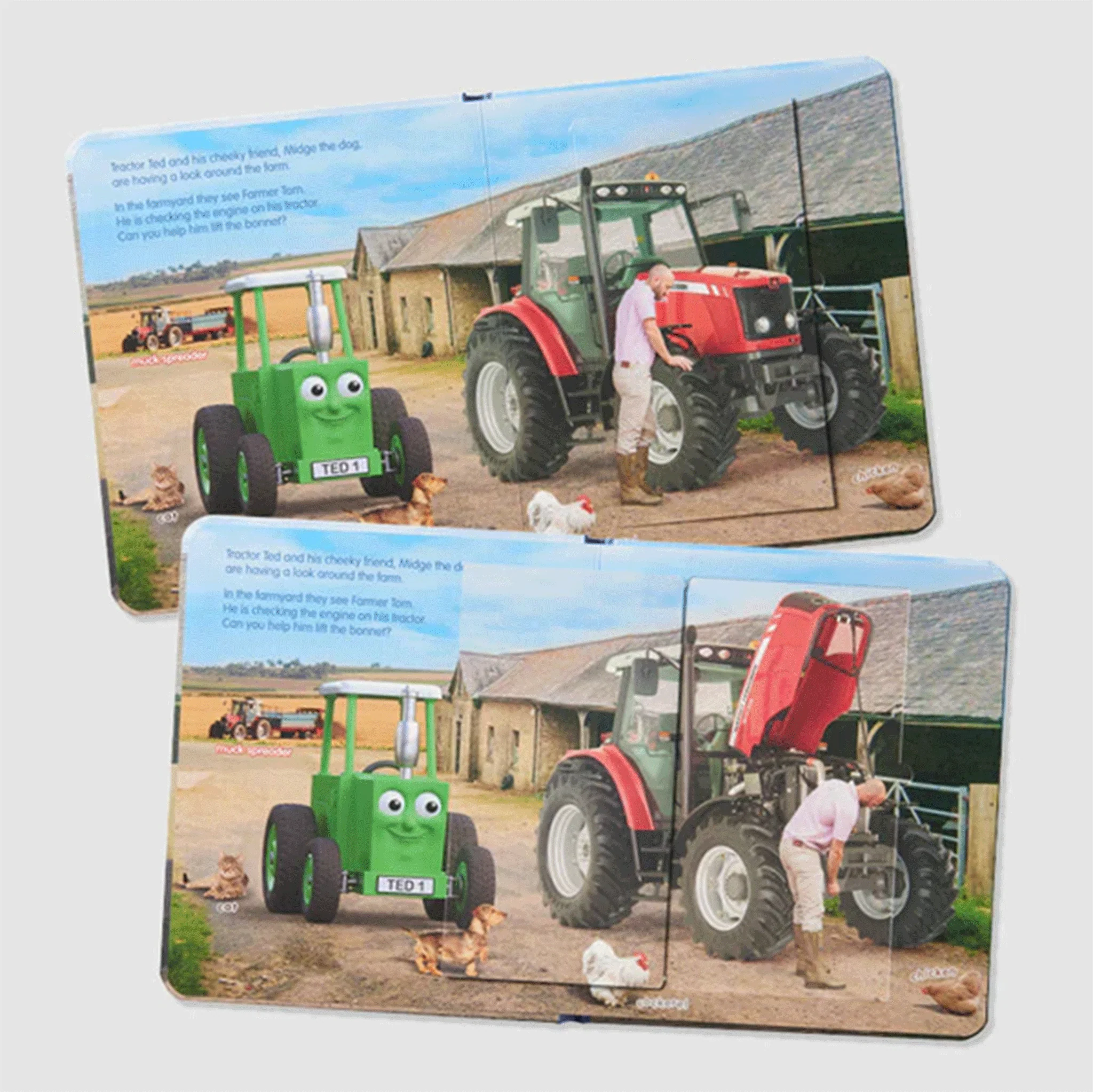 Tractor Ted On the Farm Lift-the-Flap Book - Image 2