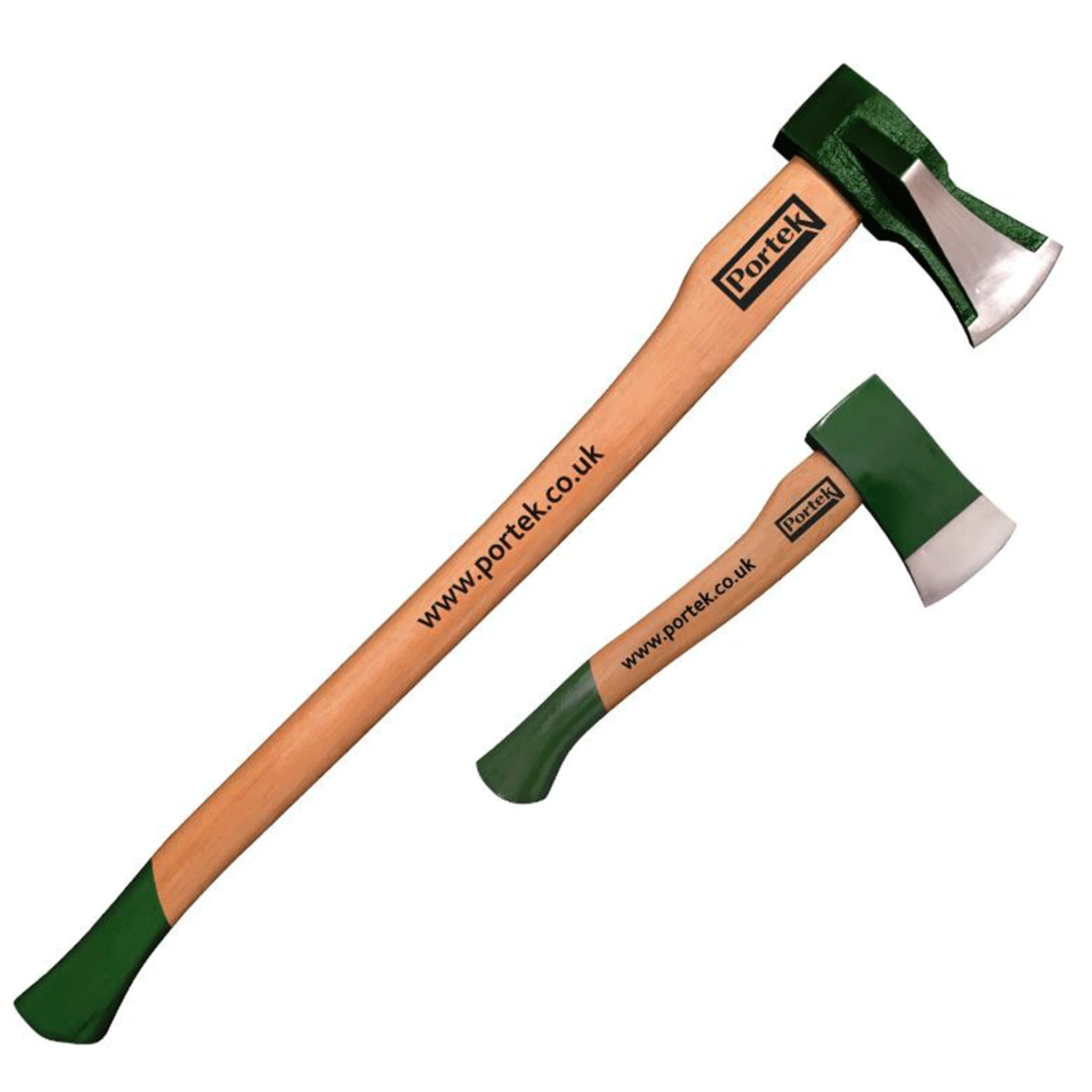 Portek Log Splitting Axes Twin Pack