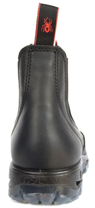 Redback Steel Toe Cap Derby Safety Boots Black - Image 3
