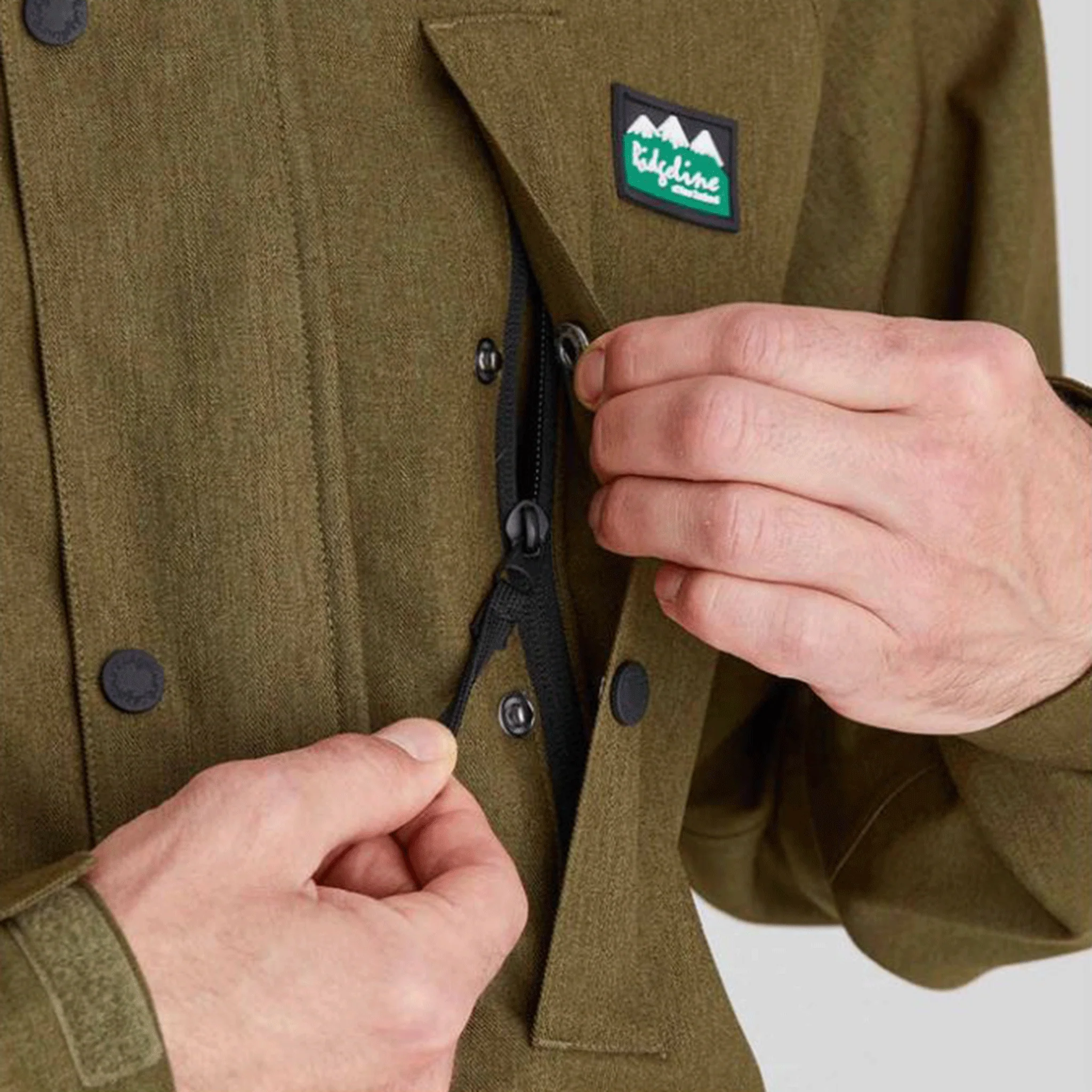 Ridgeline Men's Monsoon Light Jacket Teak - Image 4