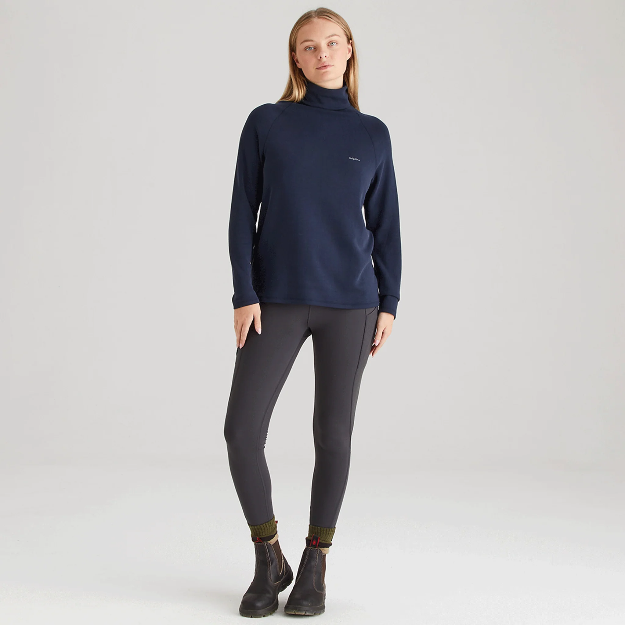 Ridgeline Women's Kelmarsh Top Navy - Image 4