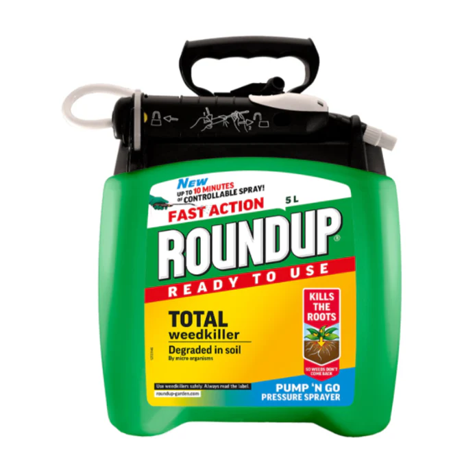 Roundup Ready to Use Pump N Go Total Weedkiller 5Ltr