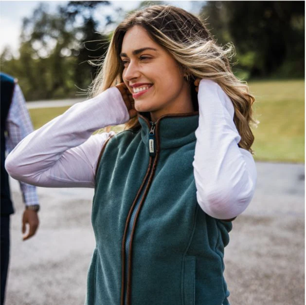 Schoffel Lyndon II Ladies Fleece Gilet Duck Egg - Image 2