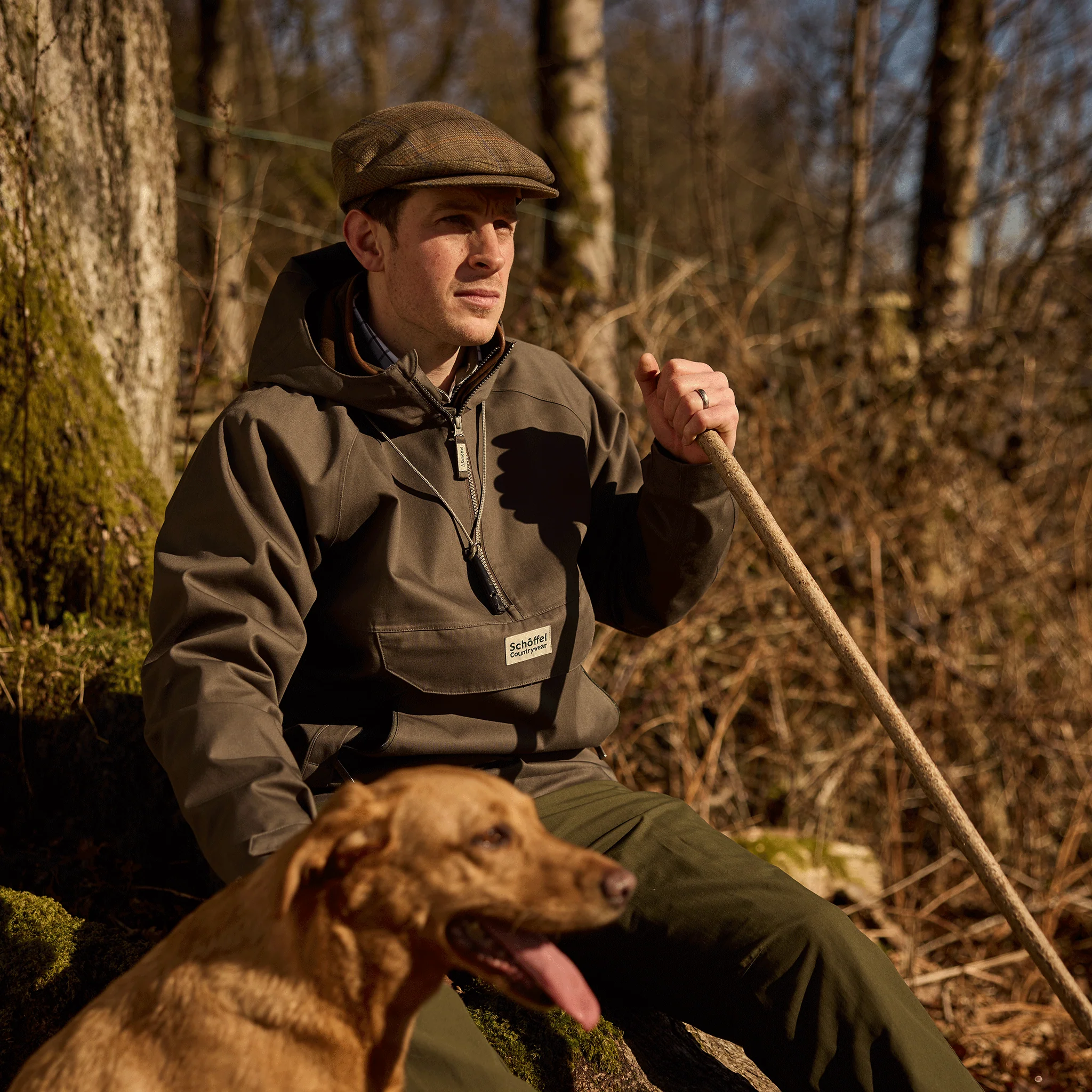 Schoffel Overton Waterproof Anorak in Tundra - Image 7