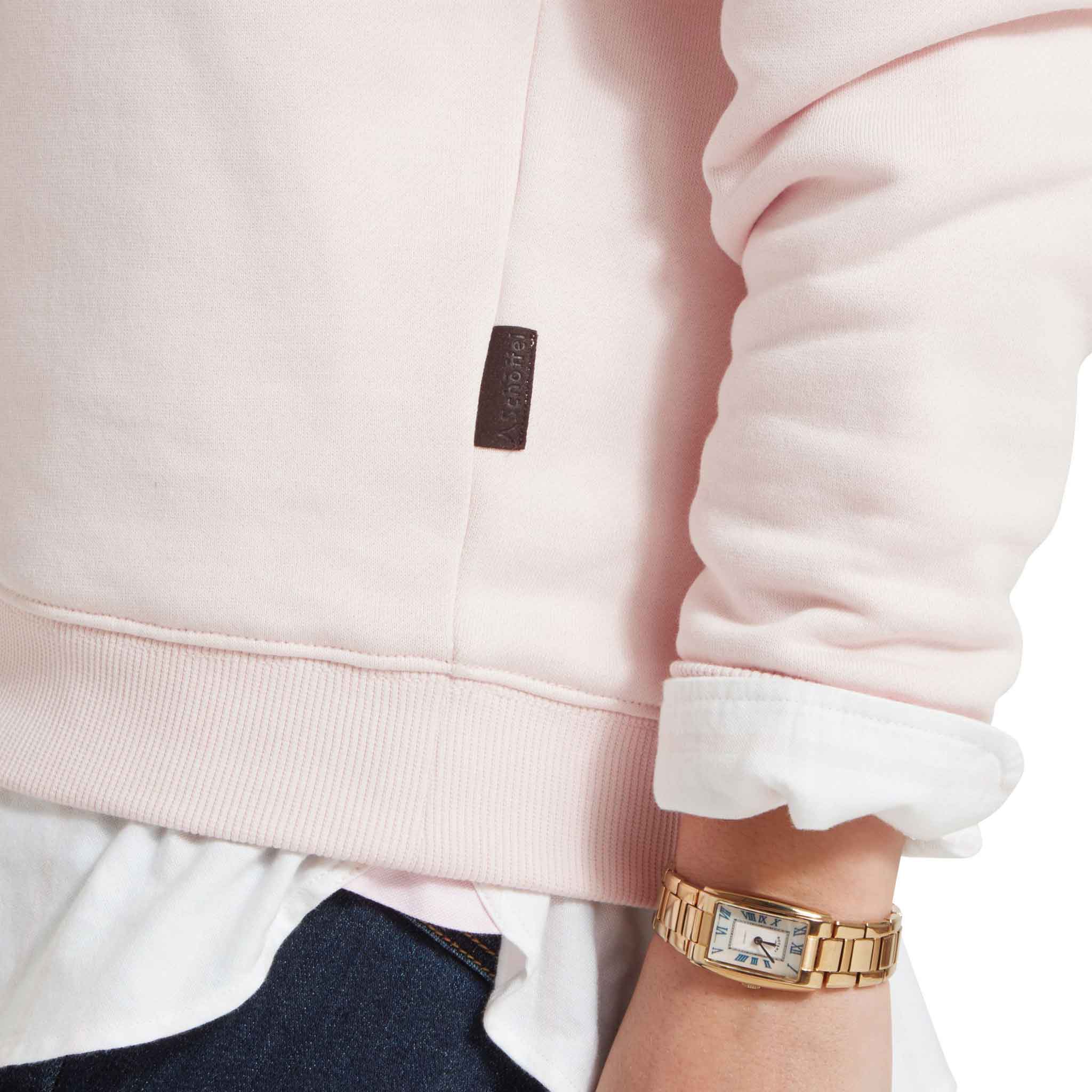 Schoffel St Issey Ladies Sweatshirt Mauve Blush - Image 5