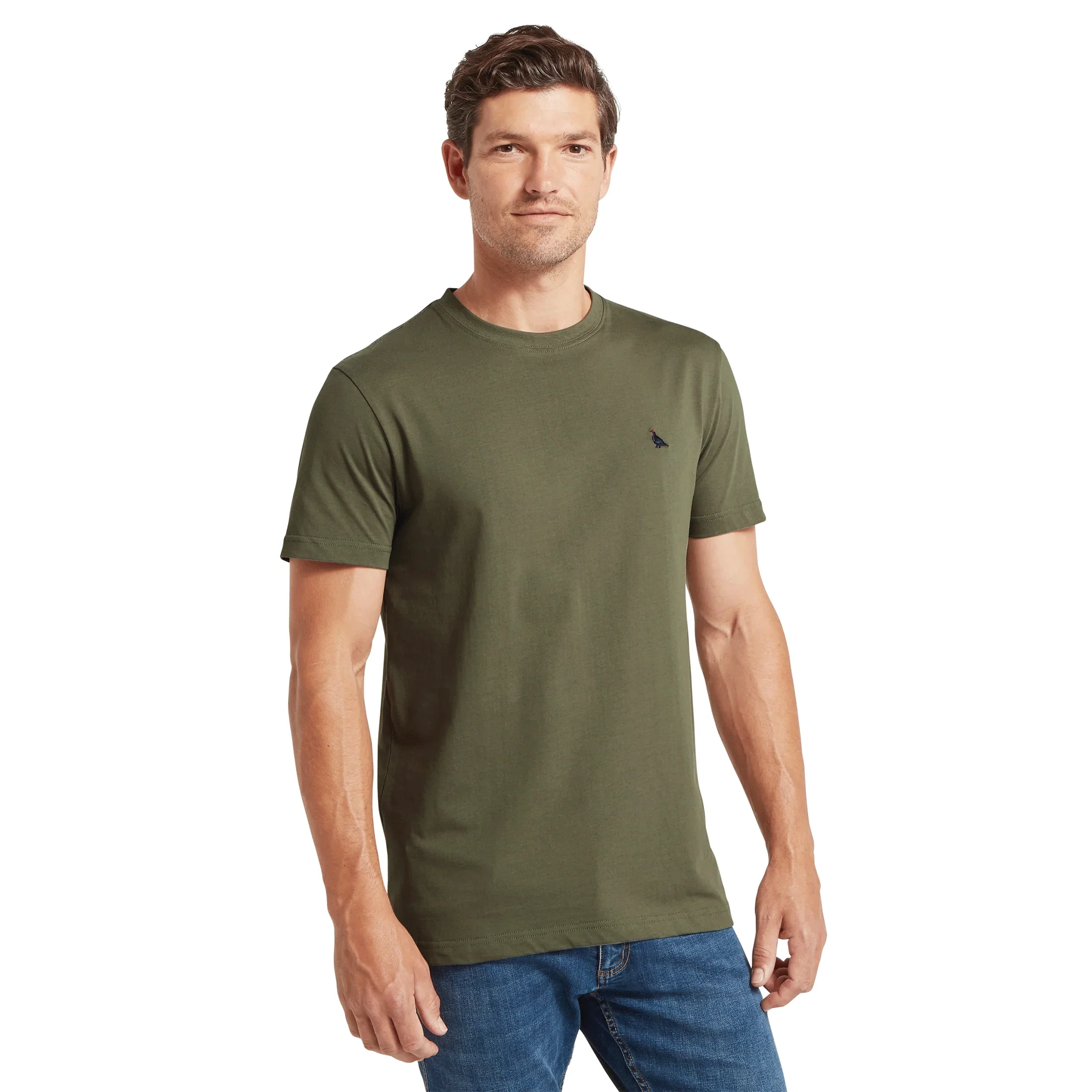 Schoffel Trenance T-Shirt in Beetle Green - Image 2