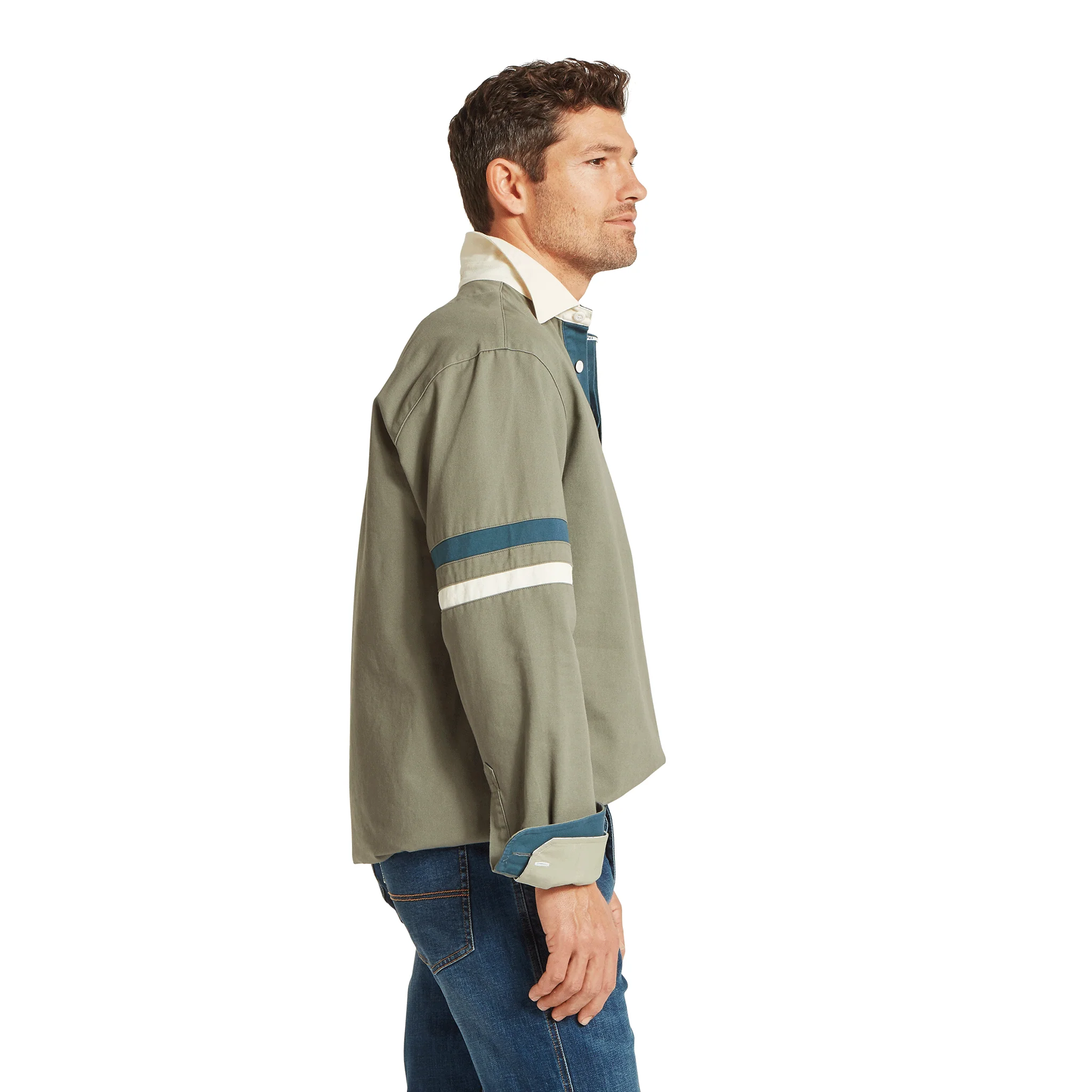 Schoffel Truro Deck Shirt Agave Green - Image 4
